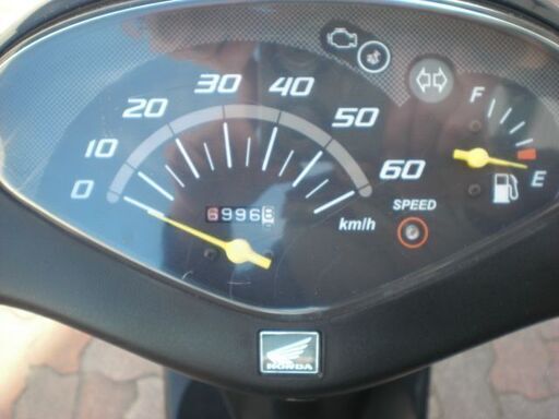 AF68 ディオ ブラック バッテリー/ベルト/フロントタイヤなど新品交換済み