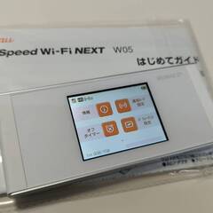 【ネット決済・配送可】Speed Wi-Fi NEXT W05 ...