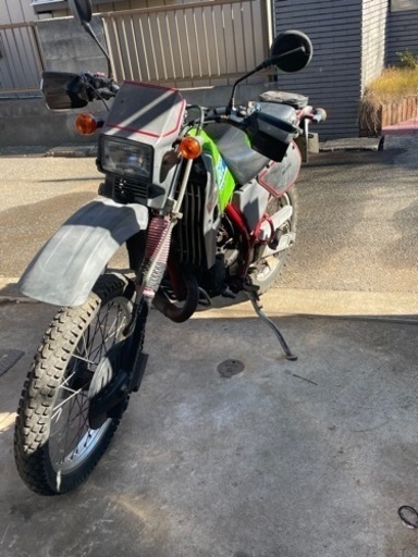 KAWASAKI KMX200 オフロードバイク 2st 絶版　距離浅
