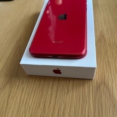 極美品 iPhone se2 64gb 第2世代 バッテリー93% レッド 赤 箱あり ケース