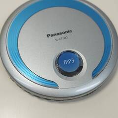 【ネット決済・配送可】Panasonic ポータブルCDプレーヤ...