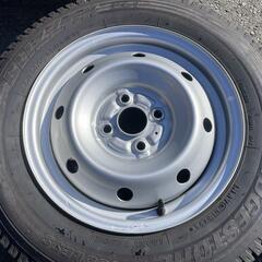 プロボックスに！中古スタッドレスセット！155/80R14！BSブリザックVL1