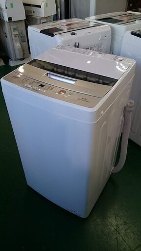 【愛品倶楽部柏店】アクア 2022年製 4.5kg 全自動洗濯機 AQW-S4M