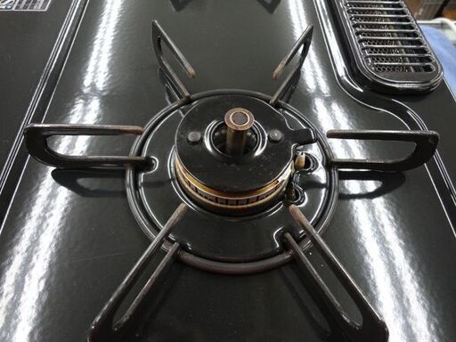 ガステーブル LPガス用 パロマ IC-S37DX-L 2020年製 左強火 水無し片面焼グリル ガスコンロ 西岡店