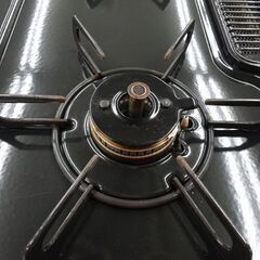 ガステーブル LPガス用 パロマ IC-S37DX-L 2020年製 左強火 水無し片面焼グリル ガスコンロ 西岡店