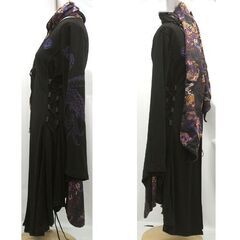 キューティーフラッシュ 着物風 羽織もの カーディガン 袖付き 長袖 龍