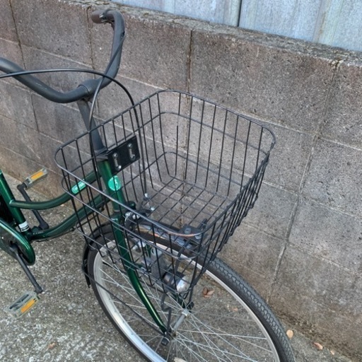 子供乗せ自転車　26インチ　ギアなし