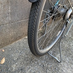 26インチ　3段変速　自動オートライト　チャイルドシート付き