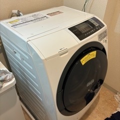 【ネット決済・配送可】【乾燥機付洗濯機】