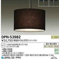 未開封　DAIKO ダイコー 大光電機 DPN-53982 [白...