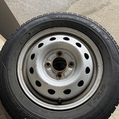 145/80R13 スタッドレスタイヤとホーイル4本セット