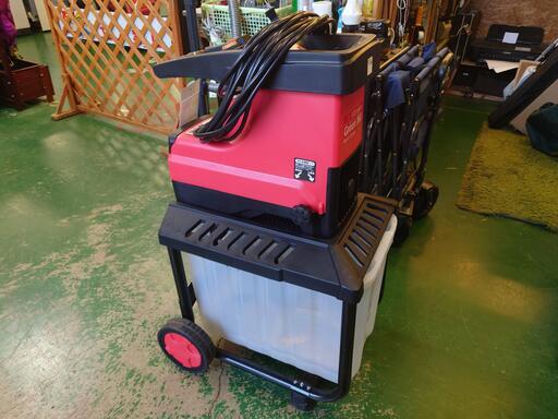 商談中【愛品倶楽部柏店】キンボシ　グリーンミル　園芸用電気式粉砕機　MLG-1530B