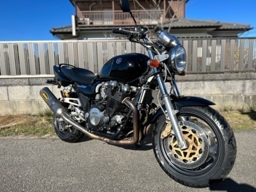 ☆車検2年付XJR1200☆プラグ・チェーン・オイル・エレメントなど新品交換で快調です☆カスタムパーツ多数☆