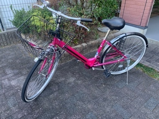 26インチ 自転車 ピンク