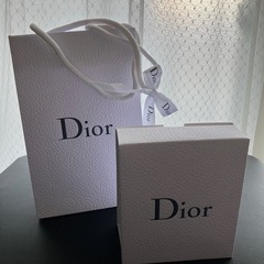 Diorショップの袋.BOX．リボン