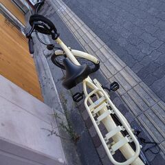 [BRIDGESTONE]GREEN LABEL(グリーンレーベル)TOTEBO(トートボックス)前24/後22吋シティーサイクル アルミ/内装3段/点灯虫(ヴィンテージイエロー)