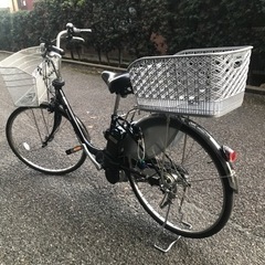 終了します‼️パナソニック電動アシスト自転車12Ah程度良好‼️