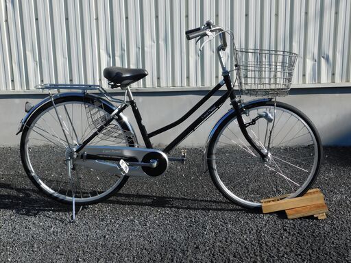 シティサイクル　26インチ　オートライト　ブラック×シルバー　車体極めて良好!　売れてます!　早い者勝ち!　状態は全体的に極めて良好と思います!　m4