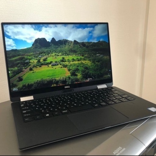 薄型、タッチパネルノートPC！！！ Dell XPS13 2-in-1 9365 i5 Windows10