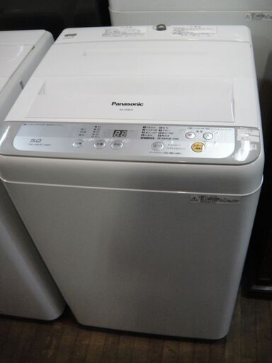 2017年製　パナソニック　全自動洗濯機　NA-F50B10　分解清掃済み