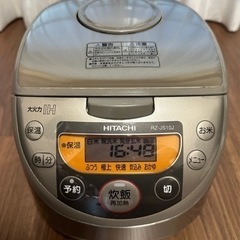 【取引完了】ＩＨジャー炊飯器[5.5合炊き] HITACHI R...