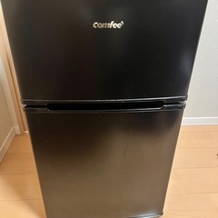 confee 90L 2ドア冷凍冷蔵庫　綺麗です