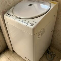 洗濯機 SHARP ES-TX800-P 容量8kg 取り来られ...