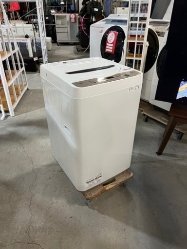 ✨️美品!!✨️ 激安洗濯機!! 6.0kg 2022年 SHARP 全自動電気洗濯機 ES-GE6F-T