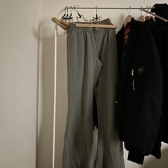 entire studios フレアスウェットパンツ