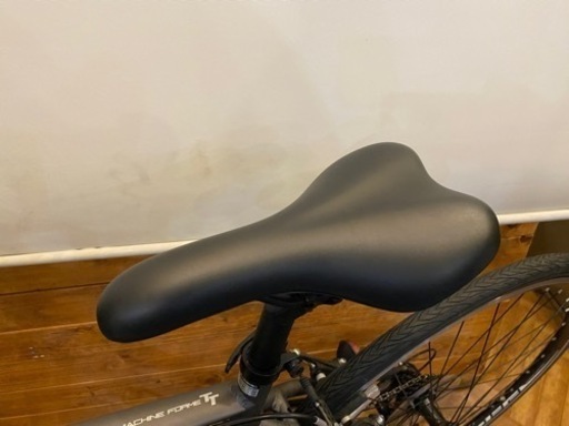 新春SALE！【アルミフレーム】クロスバイク3x8速マットブラック  