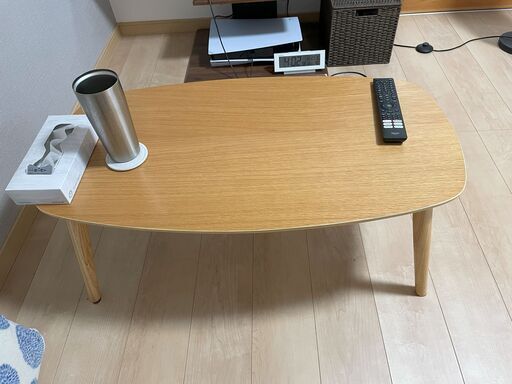ローテーブル　天童木工 天童木工 正方形テーブル T-2577MP-NT センターテーブル 幅64.5