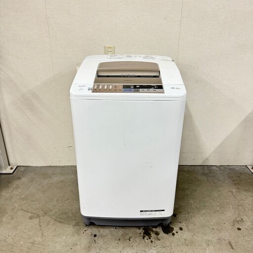 W 15386  HITACHI 一人暮らし洗濯機　BEAT WASH  9.0kg ◆大阪市内・東大阪市他 5,000円以上ご購入で無料配達いたします！◆ ※京都・高槻・枚方方面◆神戸・西宮・尼崎方面◆奈良方面、大阪南部方面　それぞれ条件付き無料配送あり！