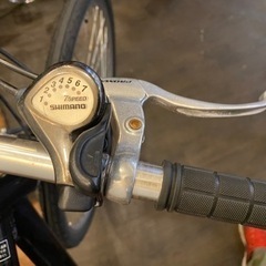 新春SALE！【クロスバイク】7速　ブラック　700c