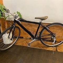 新春SALE！【クロスバイク】7速　ブラック　700c
