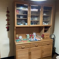 中古】浦安市の食器棚、キッチン収納を格安/激安/無料であげます・譲り
