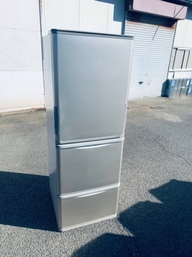 ET61番⭐️350L⭐️ SHARPノンフロン冷凍冷蔵庫⭐️