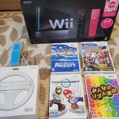 【受け渡し者様決定済み】Wii　＋ソフト4本付き