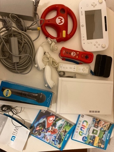 至急！受け取り願います！！wiiuカセット2つ付き