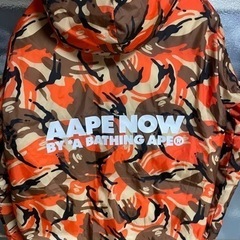 ❗️値下げ対応します❗️エイプ　リバーシブル　ダウン