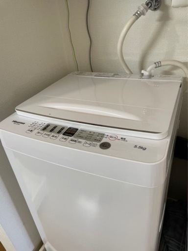 美品！ハイセンス　Hisense  5.5kg 全自動洗濯機