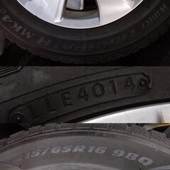 アルファード アルミホイール スタッドレスタイヤ セット  215/65R16