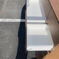 ニトリ NITORI ハイチェスト クエス 120-6HC ミドルブラウン