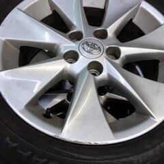 (決定)バリ山 アルファード  純正アルミホイールスタッドレスタイヤセット 215/60R17