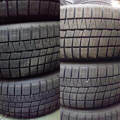 エスティマ ハイブリッド ノア ヴォクシー スタッドレスタイヤ アルミホイール 215/55R17