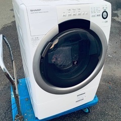♦️EJ21番　SHARP ドラム式電気洗濯乾燥機 【2015年製 】
