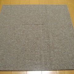日本製タイルカーペット１枚１４０円・在庫１０枚・訳あり品・未使用...