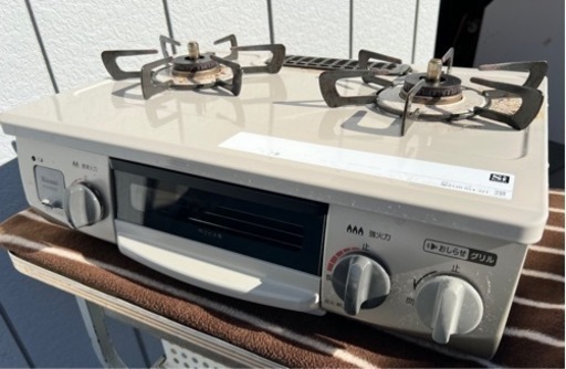 ■リンナイ ガスコンロ LPガス用 2020年製■Rinnai KG34NBER RT34NJH-R プロパンガステーブル ガス台
