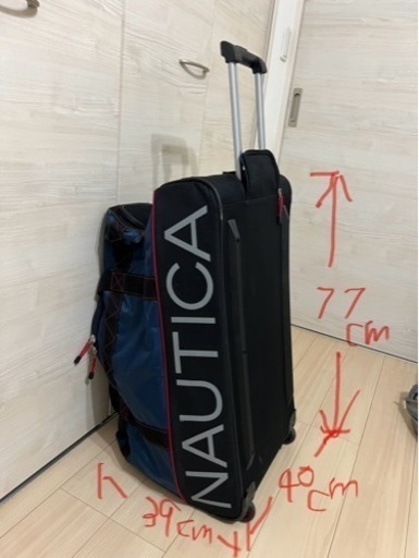 NAUTICA ノーティカ ローラー付きキャリーケース ボストンバッグ キャリーバッグ スーツケース