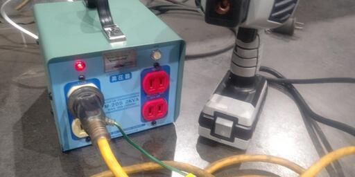 最終価格　100Vアーク溶接機　昇圧器付き