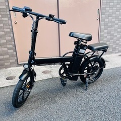 モペット ひねちゃ 電動アシスト自転車 ブラック モペット、ひねちゃ